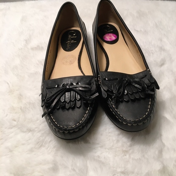 Colehaan Shoes Loafers Size 8AA Black - Picture 5 of 9